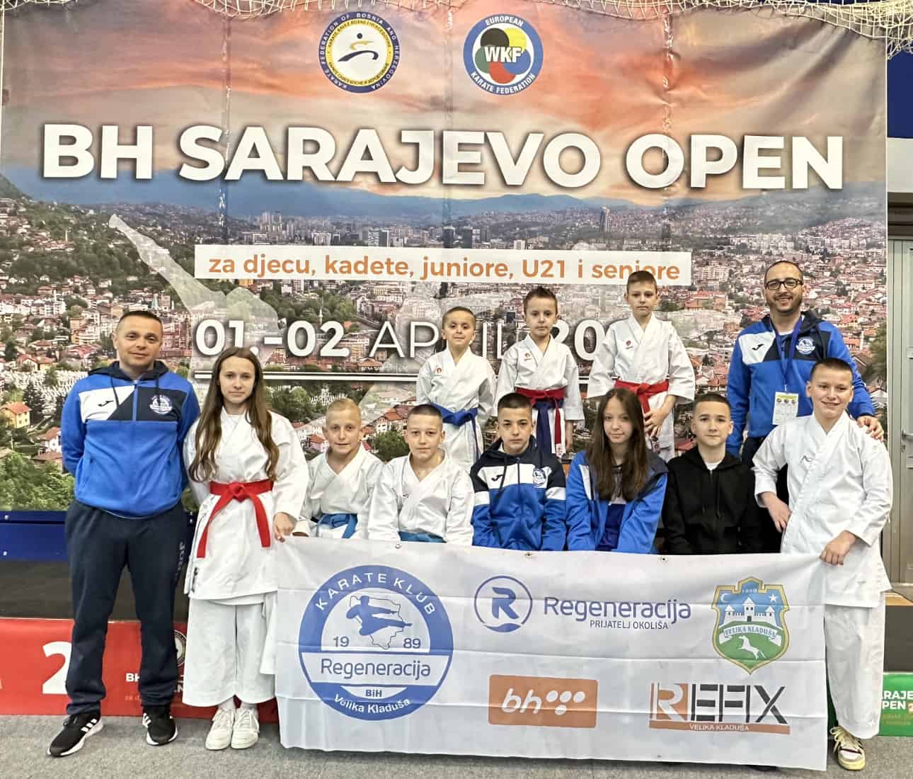 Sedam medalja za “Regeneraciju” na turniru u Sarajevu
