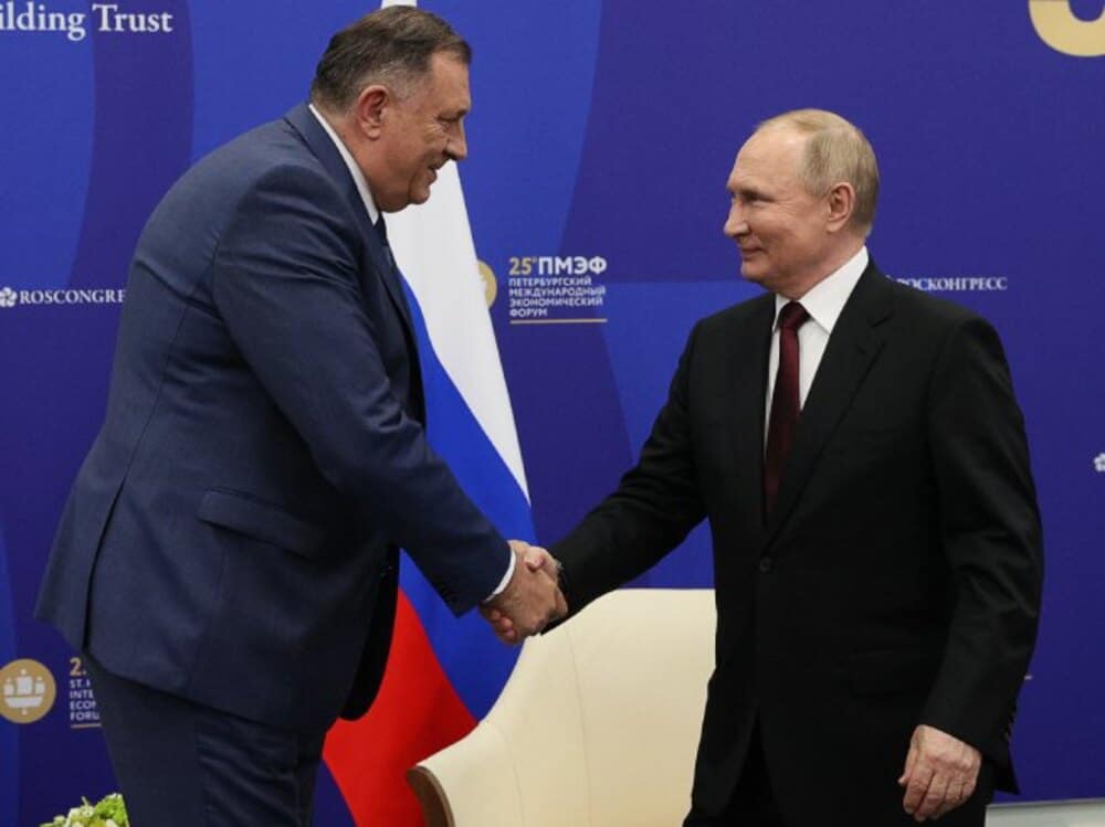 Dodik danas s Putinom u Moskvi