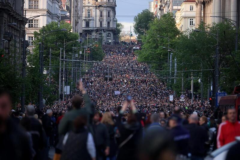 Danas novi protesti protiv Vučića u Beogradu, planirana blokada grada