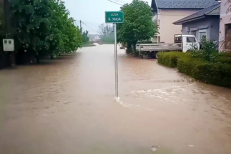 Vodostaji širom Unsko-sanskog kantona u porastu, a obilna kiša se očekuje poslijepodne