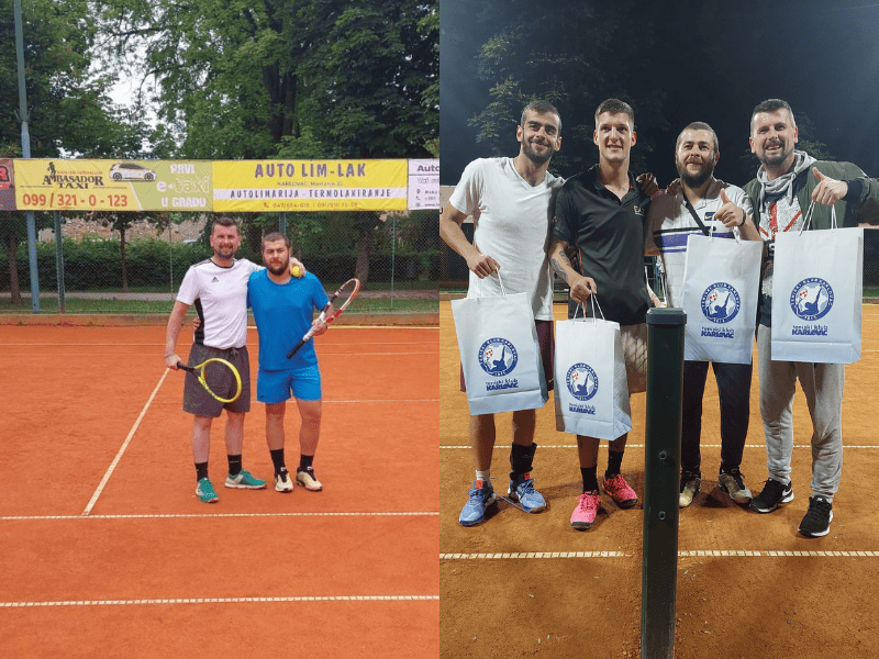 Aldin Velić i Nermin Latić pobjednici teniskog turnira u Karlovcu