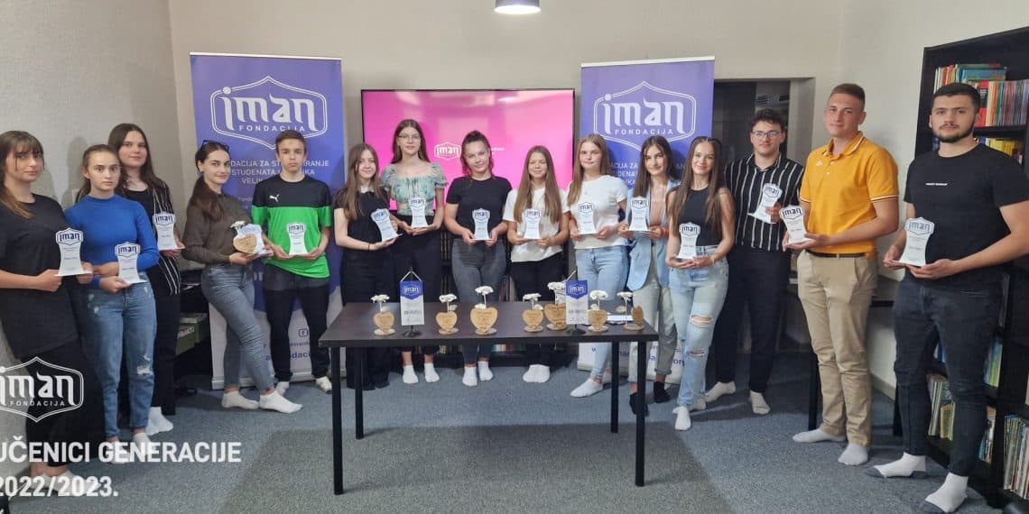 Fondacija “Iman” uručila nagrade učenicima generacije