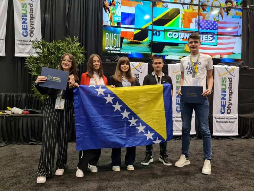 Učenici iz Bihaća osvojili tri medalje na Olimpijadi genijalaca u New Yorku