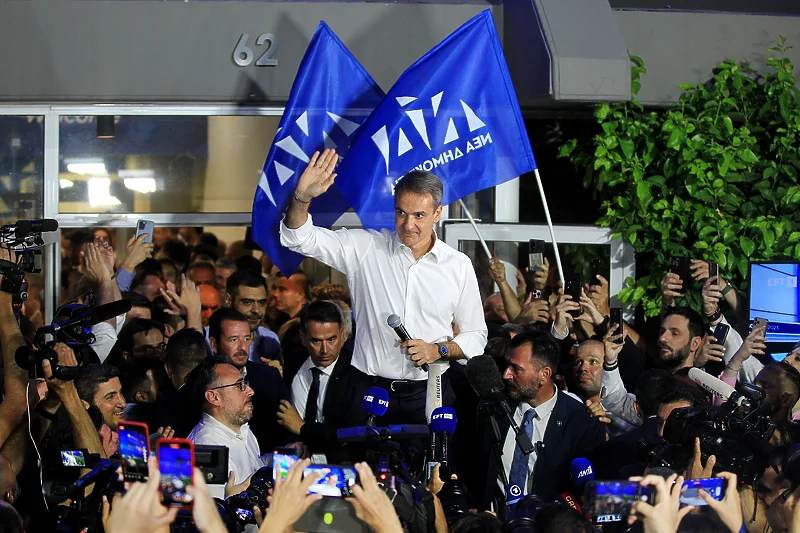 Ubjedljiva pobjeda desničara u Grčkoj, Mitsotakis ostaje premijer još jedan mandat