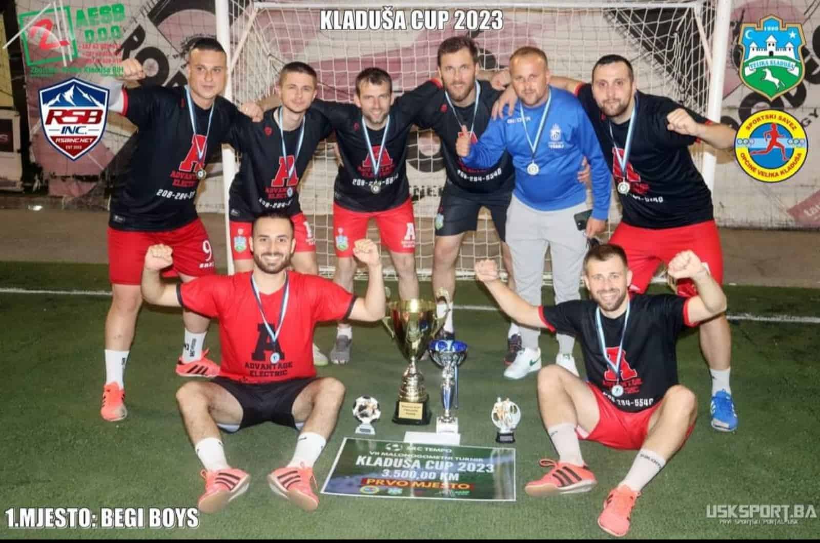 Kladuša Cup 2023: Ekipa “Begi Boys” pobjednik turnira