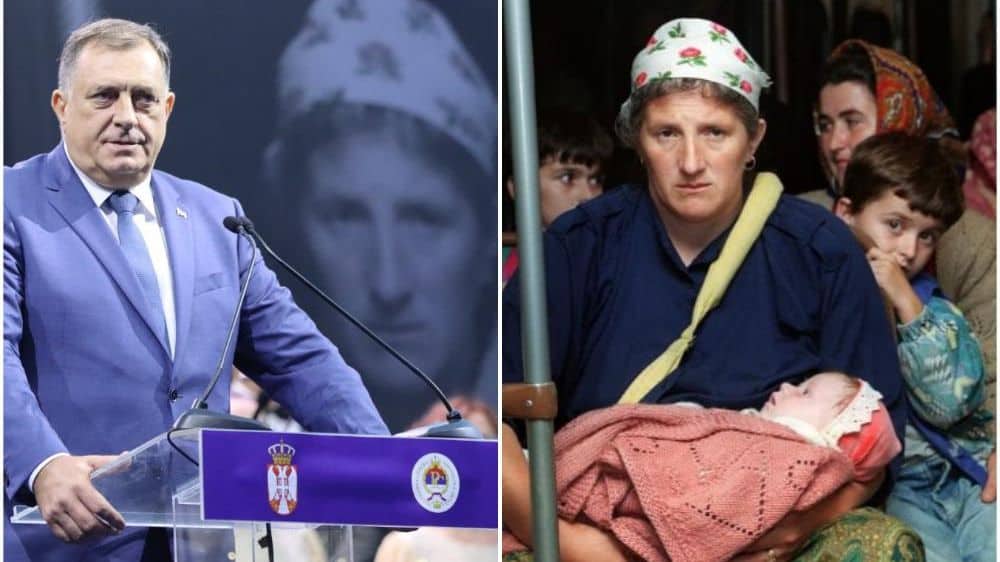 Nermina Mujkić o fotografiji nje i njene majke tokom protjerivanja iz Žepe: Dodik je zloupotrijebio našu bol
