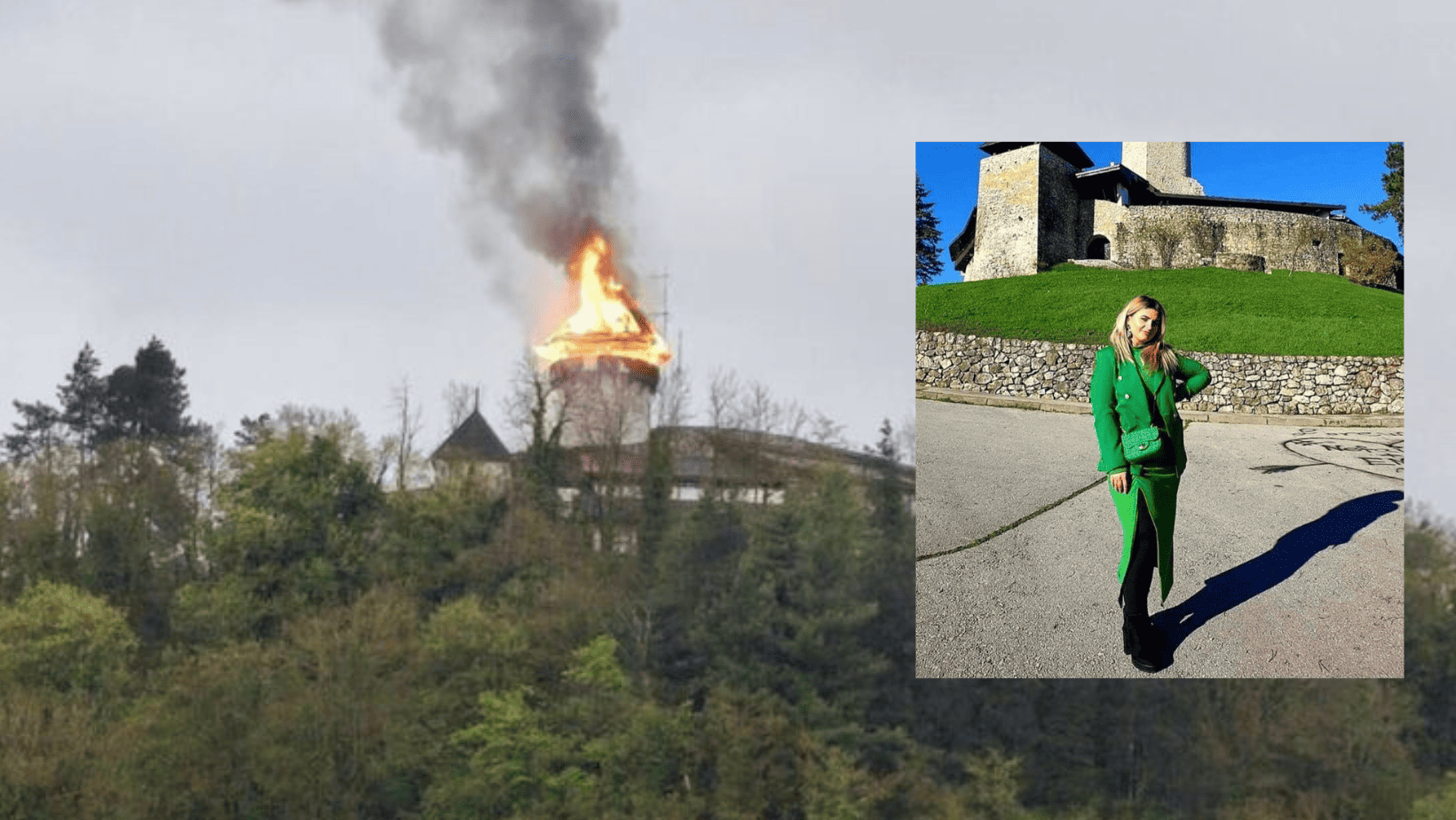 “Nestala u plamenu”: Autorski tekst Mirele Salkić posvećen velikokladuškom Starom gradu