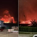 Požar u Bihaću, planula hala u fabrici namještaja