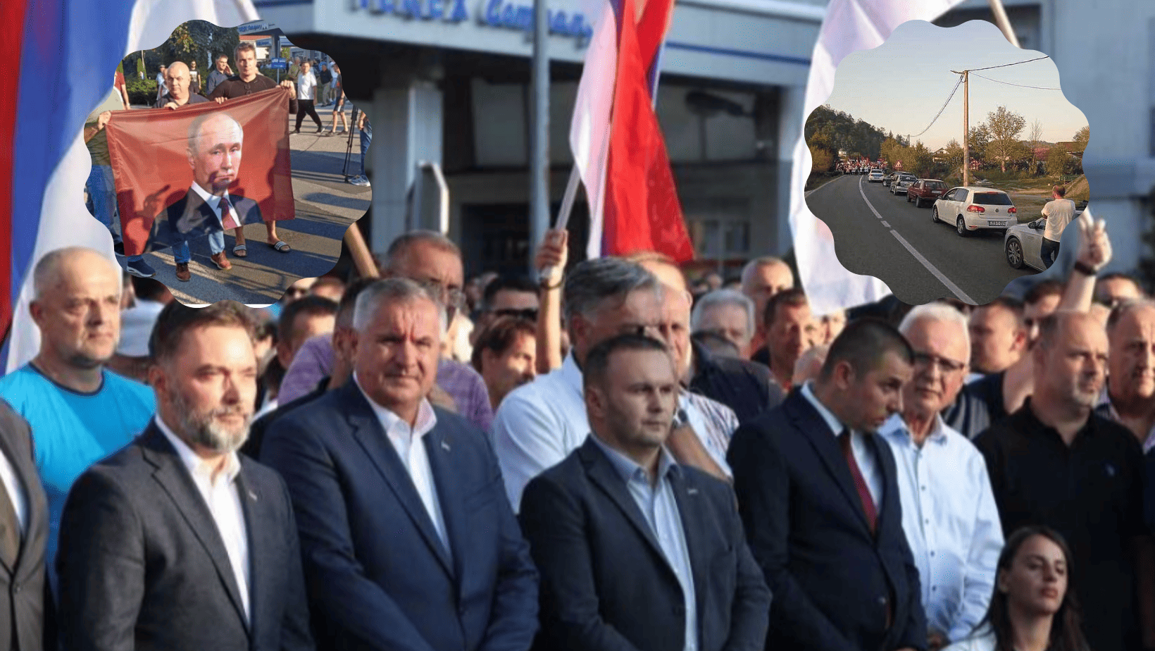 Nastavaljaju se protesti podrške Dodiku na međuentitetskoj liniji, danas u Ribniku i Foči