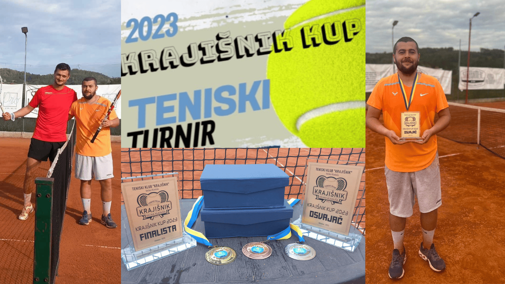 Aldin Velić osvajač teniskog turnira “KRAJIŠNIK KUP 2023”