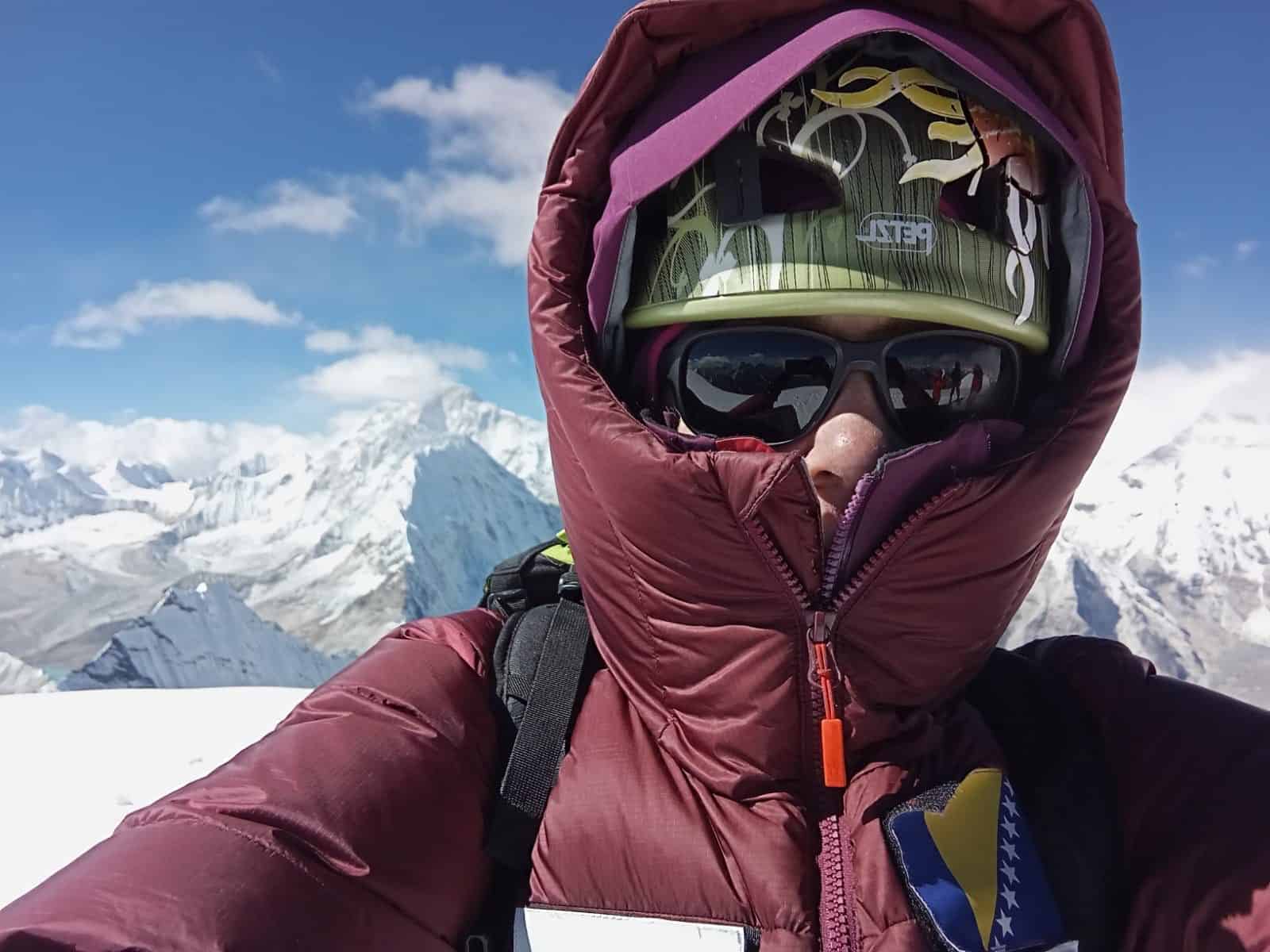 Naida Avdić je prva žena iz BiH na vrhu Ama Dablam (Himalaje)