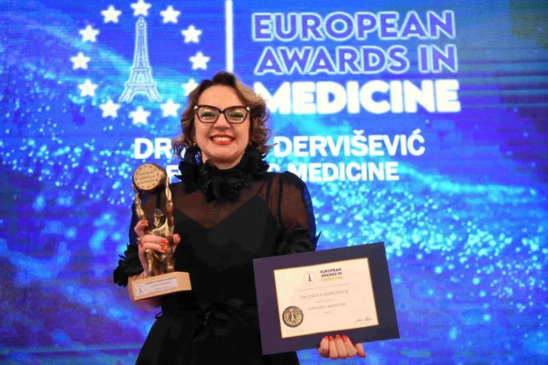 Emina Dervišević dobila Evropsku nagradu u medicini, posvetila je poginulim doktoricama Azri i Almi