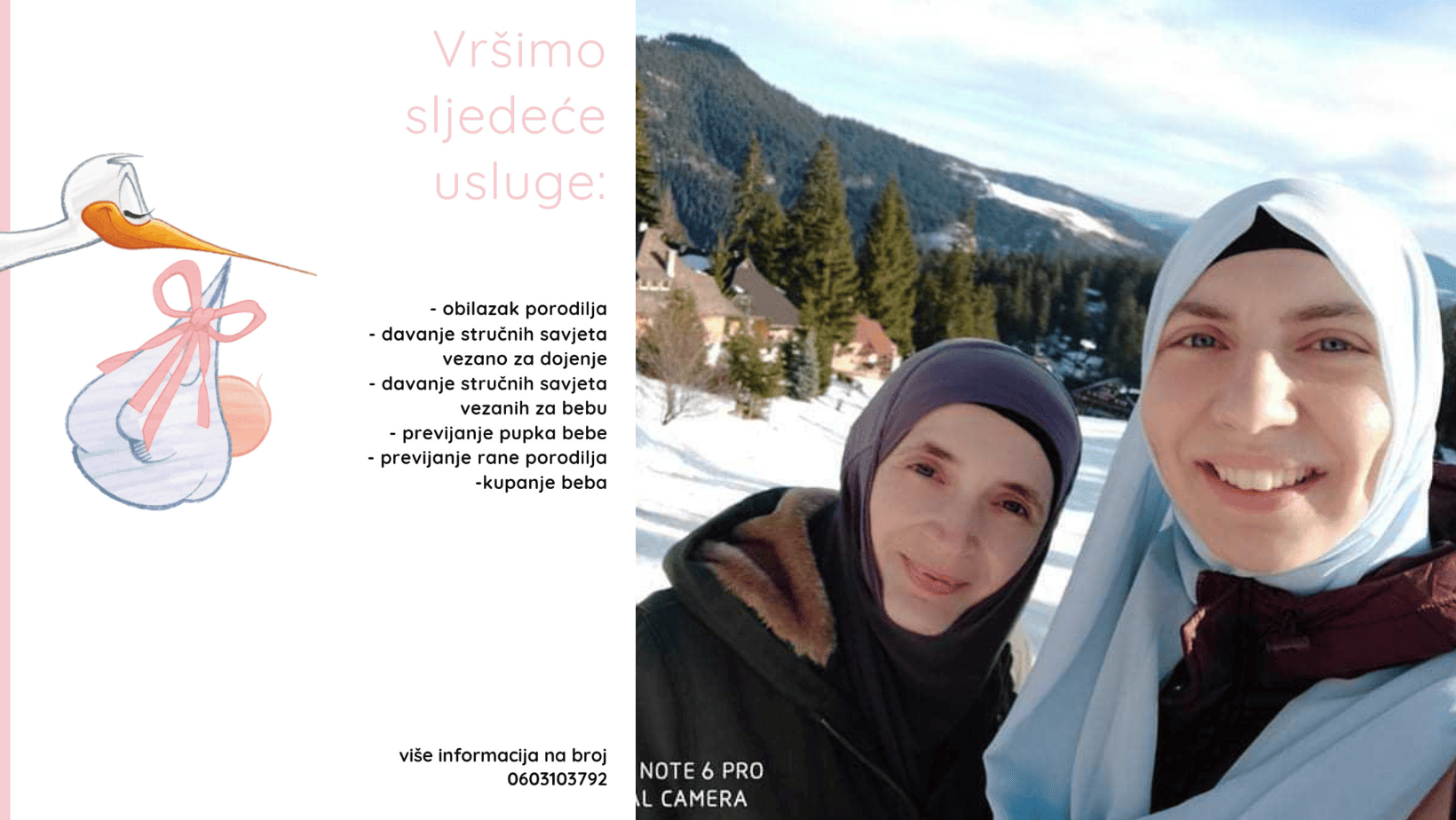 Novo u Velikoj Kladuši: Medicinske sestre Amina i Sedina će pružati patronažne usluge za porodilje