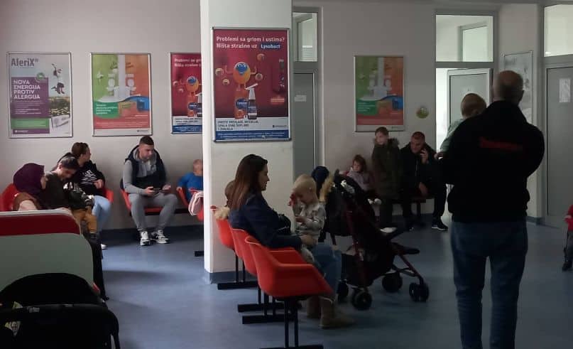 Domovi zdravlja u USK puni pacijenata! Povećan broj prehlade i gripa