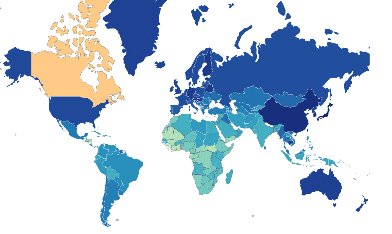 Mapa Evrope prema prosječnom kvocijentu inteligencije: Kakvo je stanje u BiH