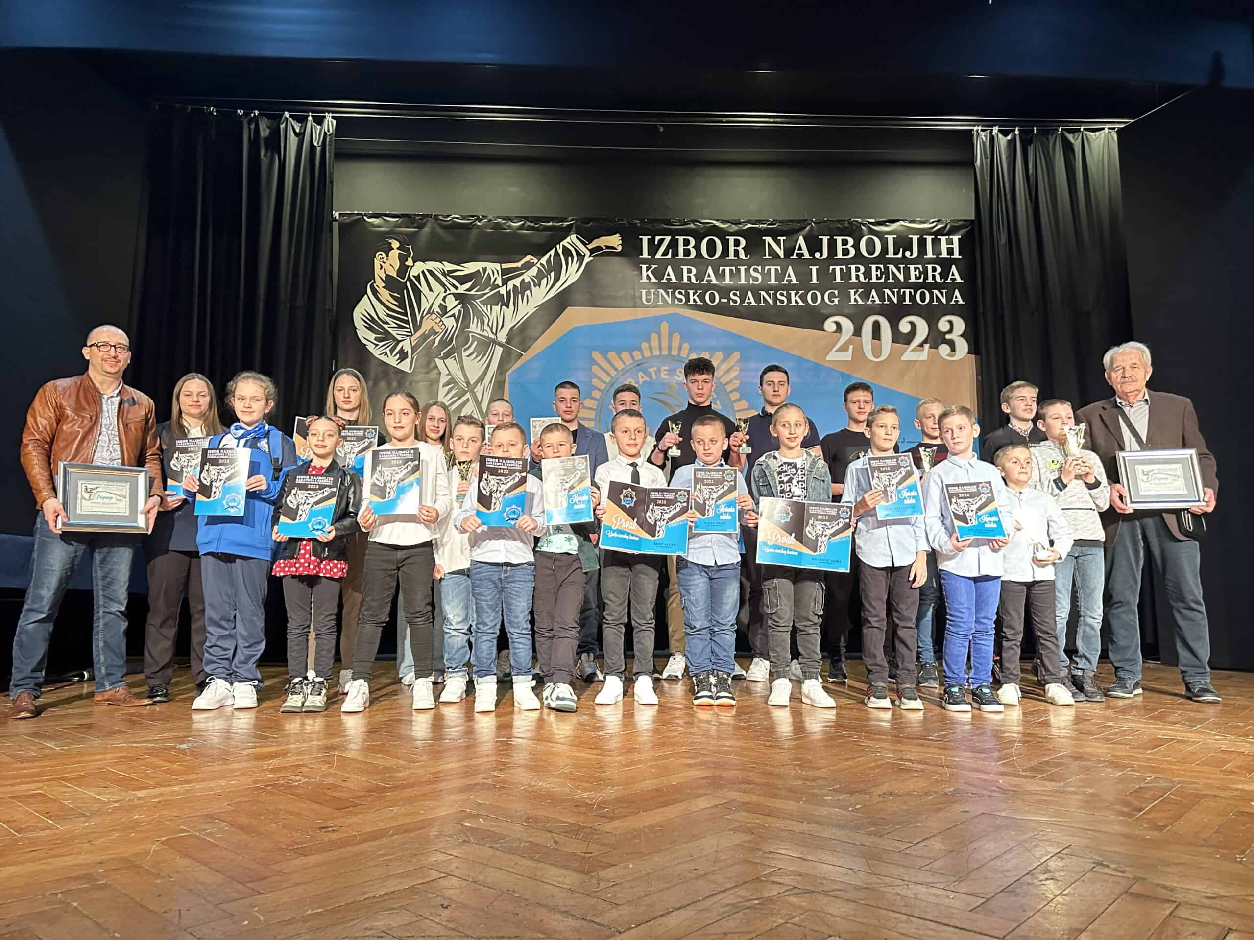 I ove godine KK “Regeneracija” proglašen najboljim karate klubom na području USK-a