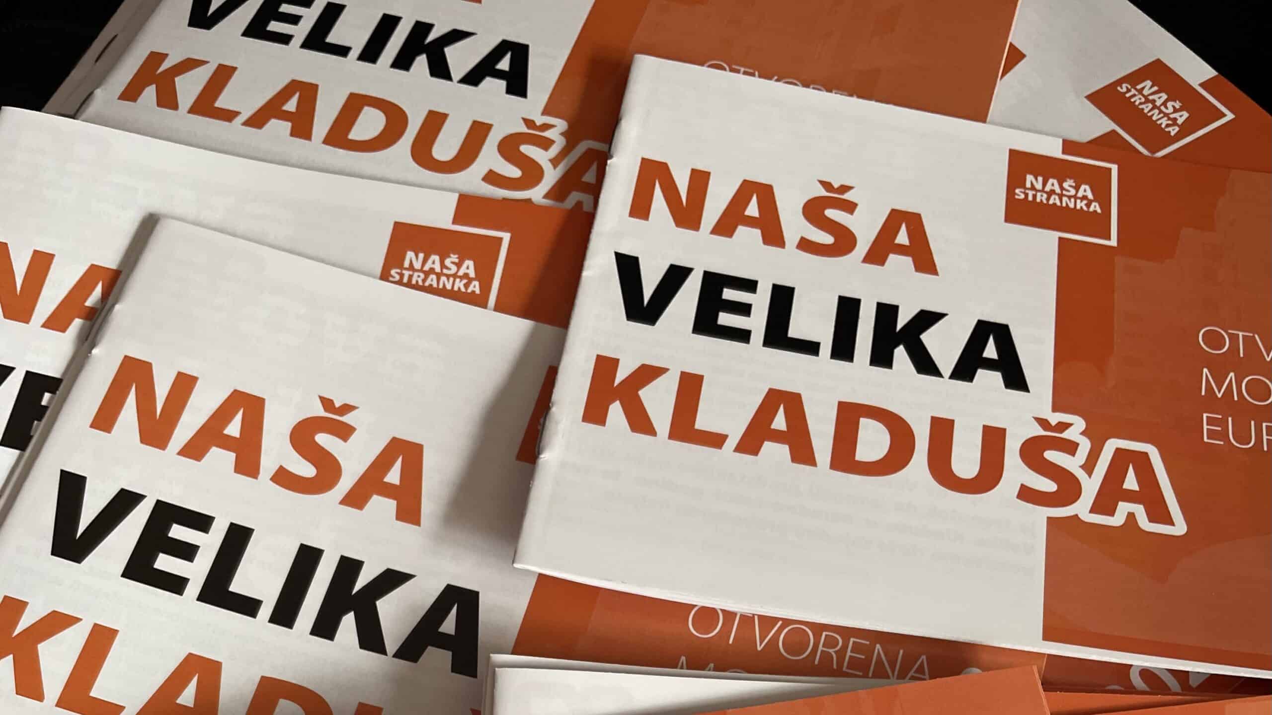 Naša stranka objavila viziju: Naša Velika Kladuša je otvorena, moderna, europska