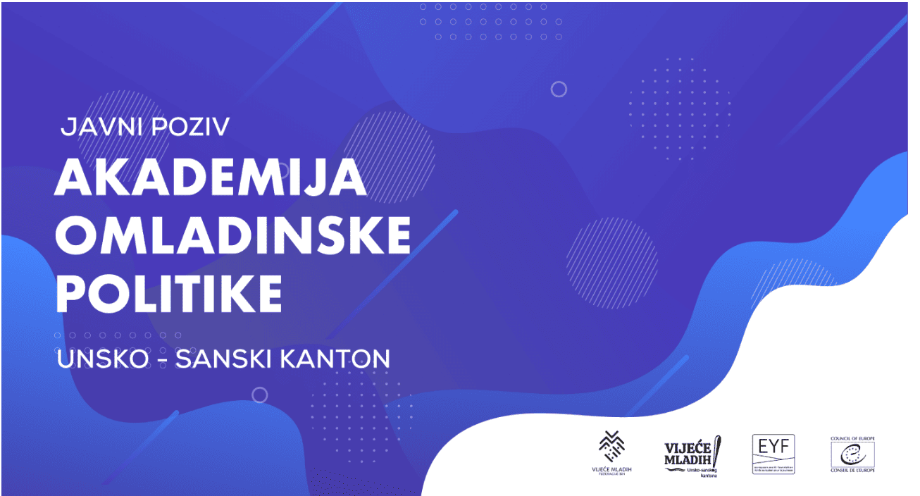 Javni poziv Akademija omladinske politike Unsko-sanski kanton