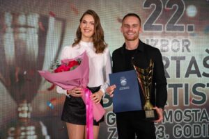 Lana Pudar i Nemanja Bilbija najbolji sportaši Mostara
