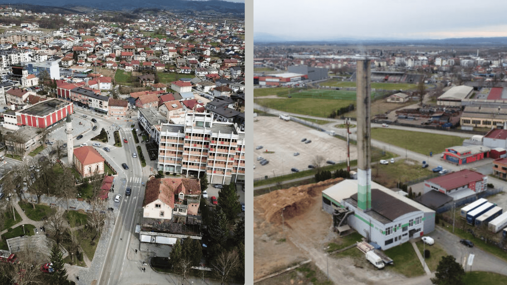 Velika Kladuša bez toplane, Gradiška već deset godina u toplani koristi  biomasu kao obnovljivi izvor energije