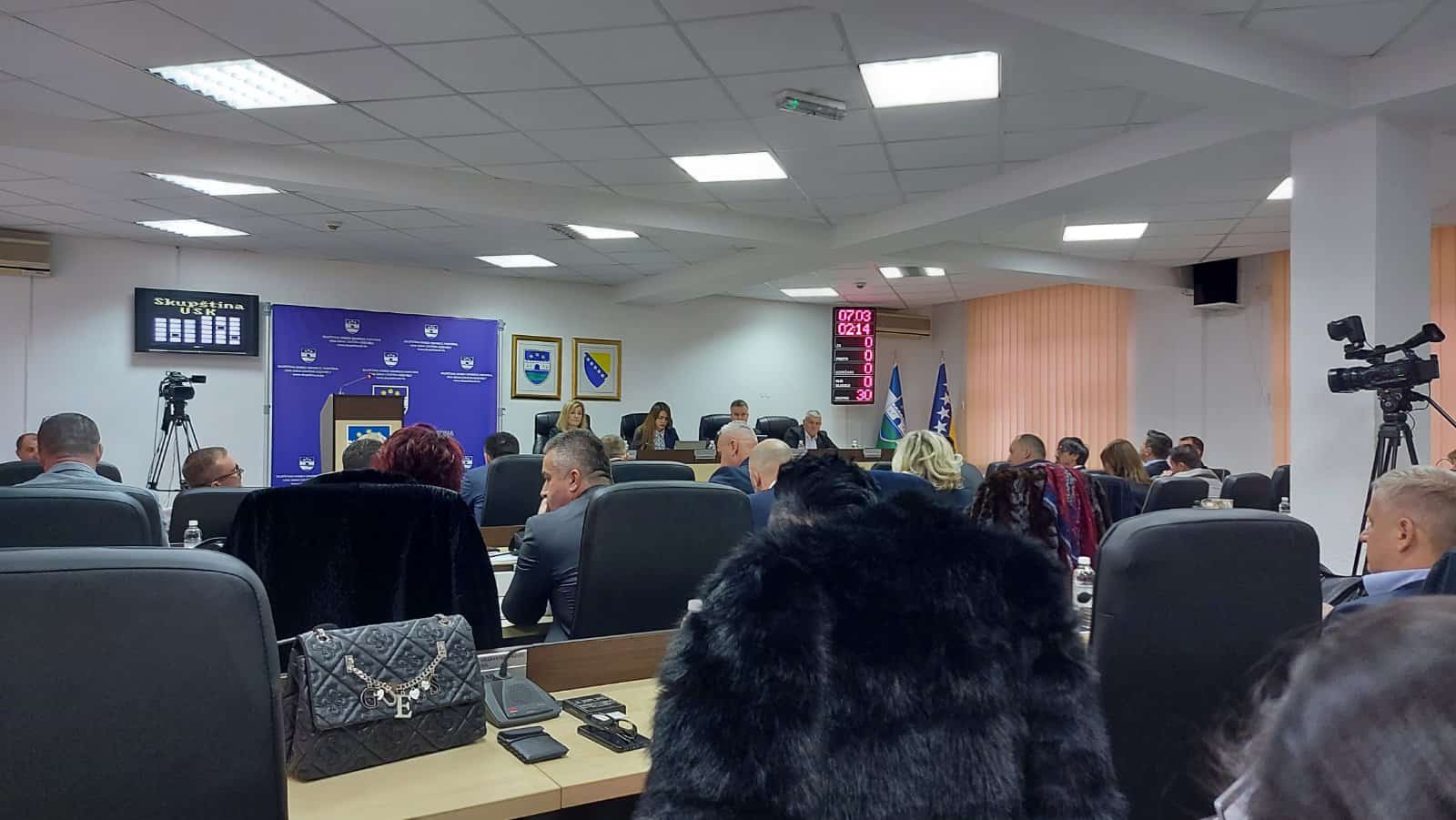 Skupština USK usvojila budžet za 2024. godinu u iznosu od 368 miliona maraka
