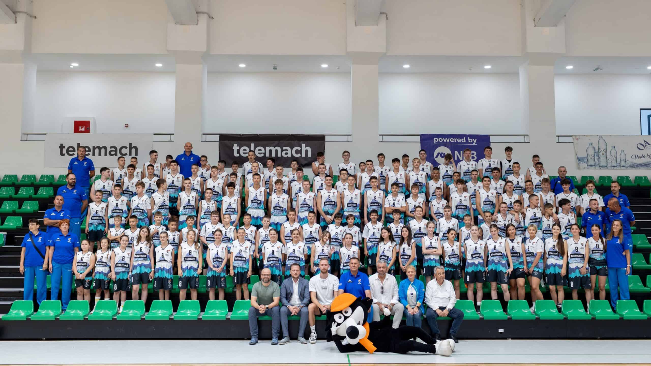 Počeo 8. Telemach košarkaški kamp na Bjelašnici, među 130 učesnika košarkašice i košarkaši Krajišnika