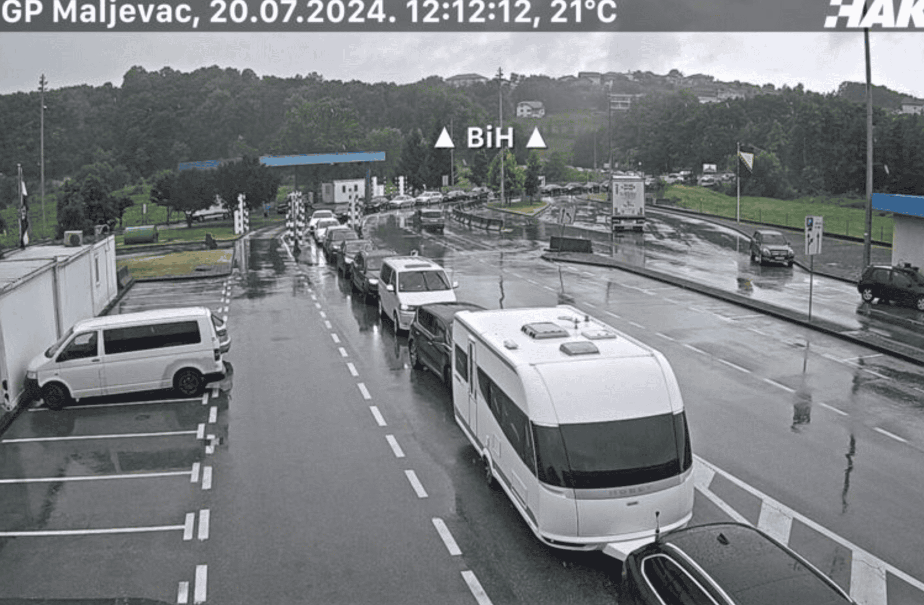 Važno obavještenje za vozače: Velike gužve na ovim graničnim prijelazima u BiH