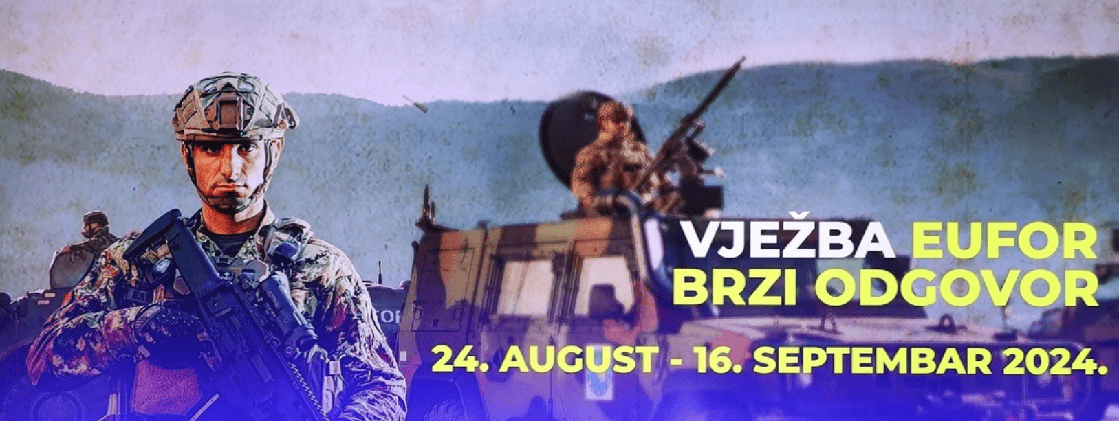 EUFOR najavljuje vježbu zbog koje u BiH dolaze vojnici iz 23 države