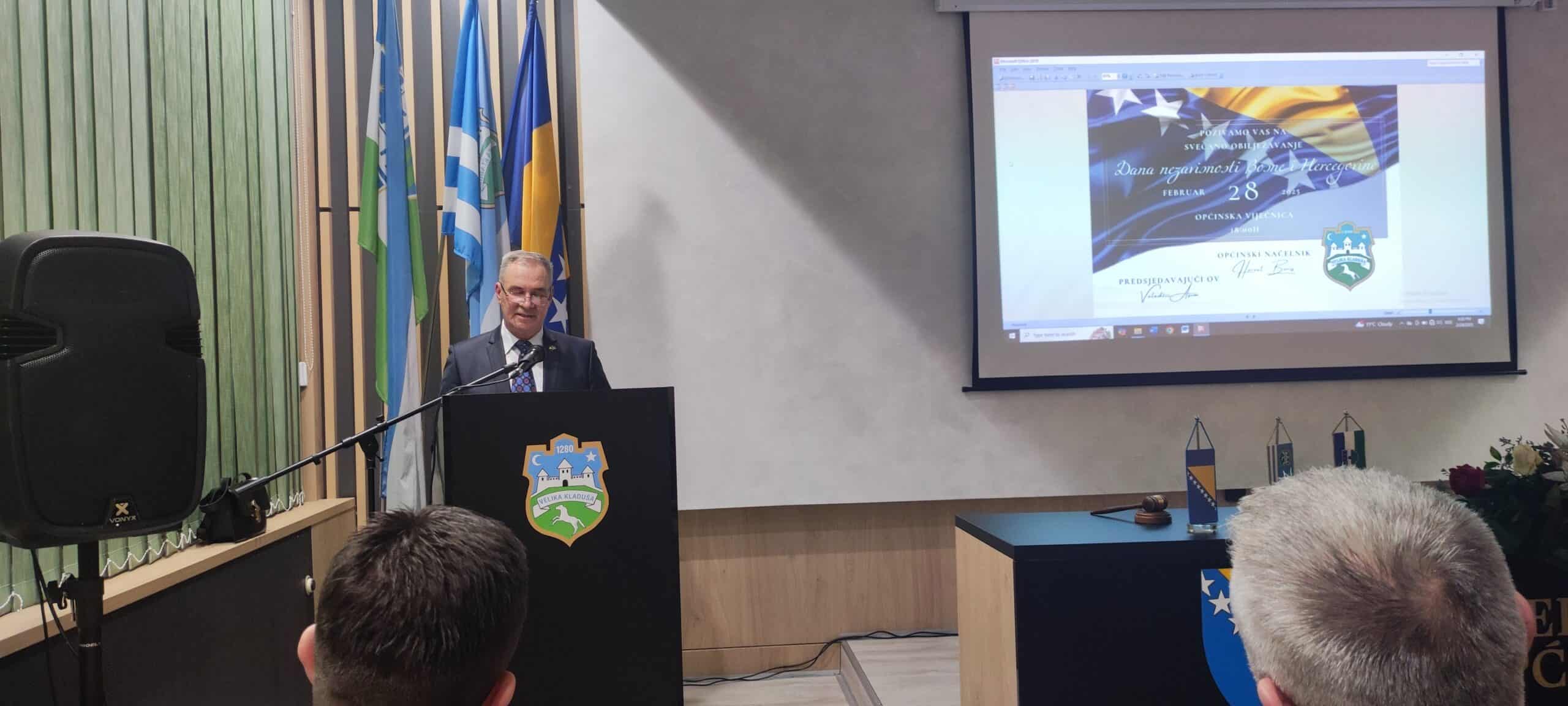 Svečanom akademijom obilježen Dan nezavisnosti u Velikoj Kladuši