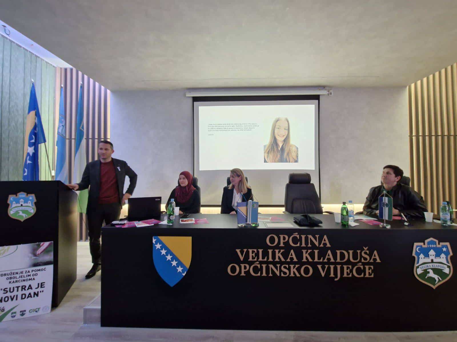 Velika Kladuša: Održano edukativno predavanje povodom Svjetskog dana borbe protiv raka