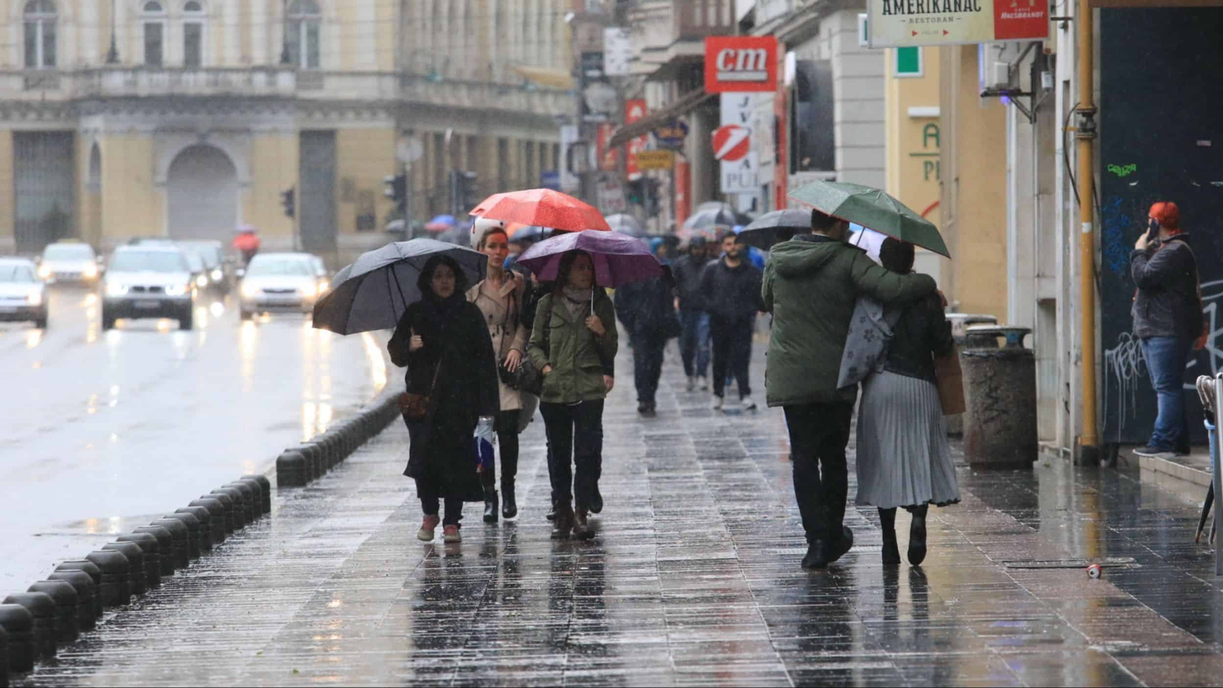 Očekuje nas pretežno oblačno i nestabilno vrijeme