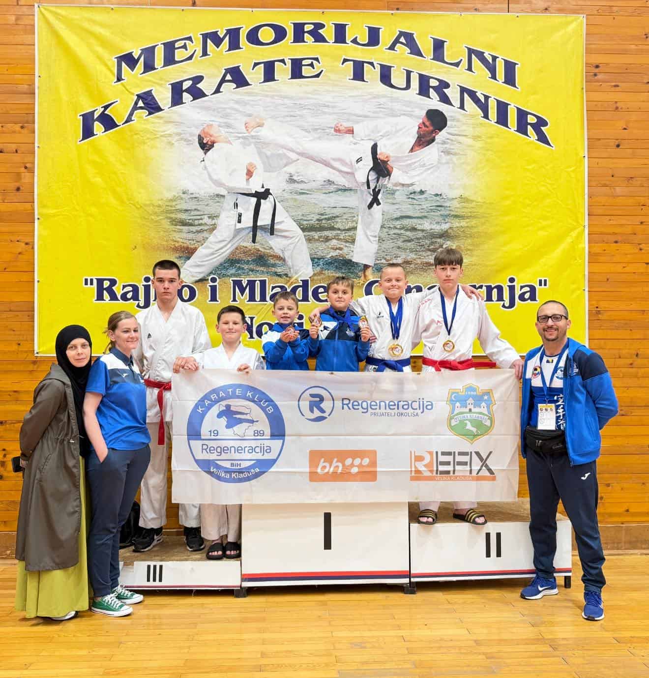 🥋 Karate klub Regeneracija – Velika Kladuša ponovo briljira! 💪