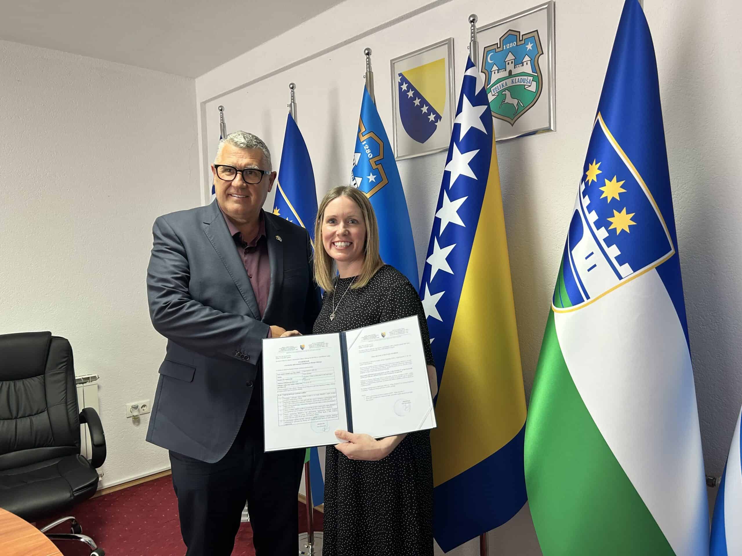 Završen projekat oslobađanja dijela minski sumnjive površine na Općini Velika Kladuša