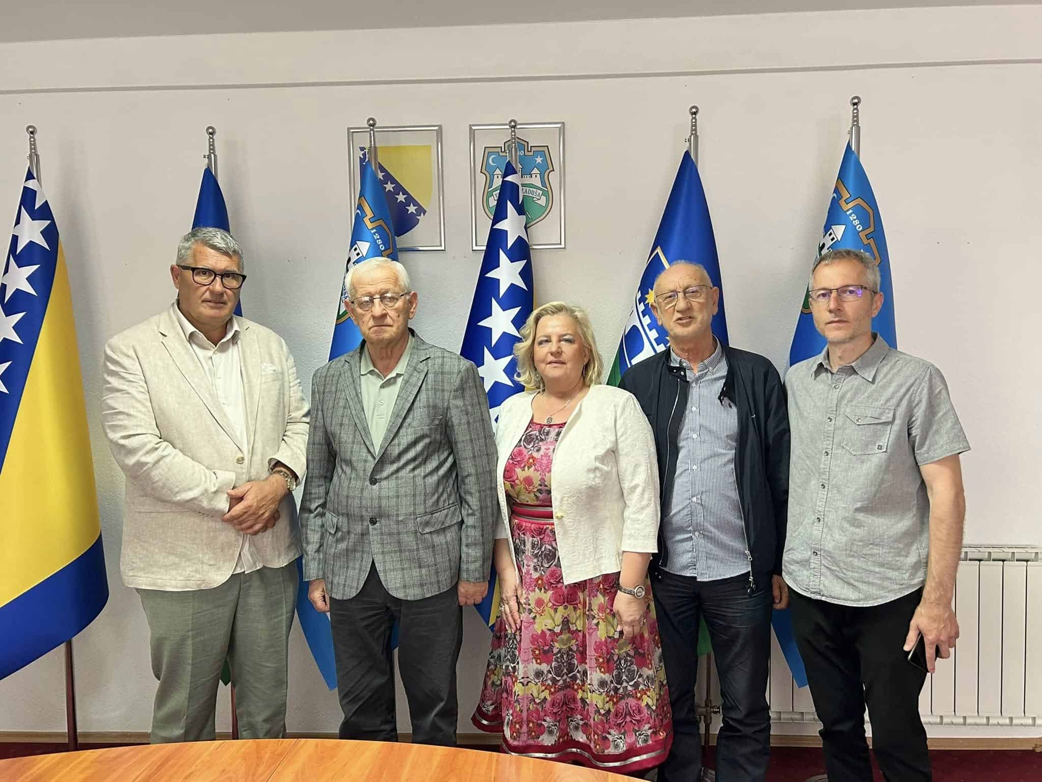 Načelnik Horvat i predstavnici ANUBIH-a razgovarali o saradnji i izazovima u razvoju akademske zajednice Velike Kladuše