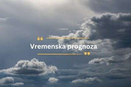 Nestabilno vrijeme širom zemlje sa lokalnim pljuskovima
