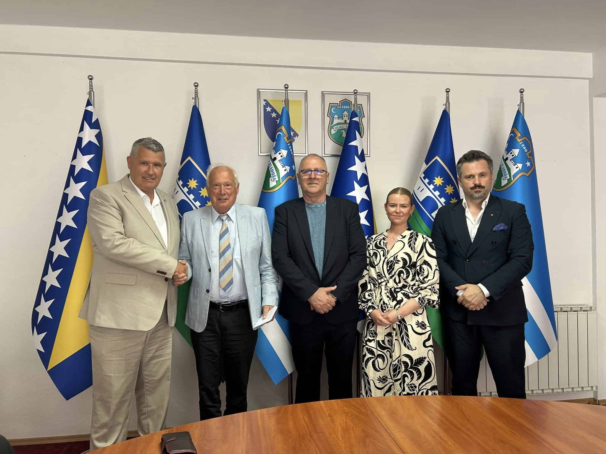 Načelnik Horvat ugostio počasnog konzula BiH iz Austrije: Fokus na privredi, investicijama i saradnji