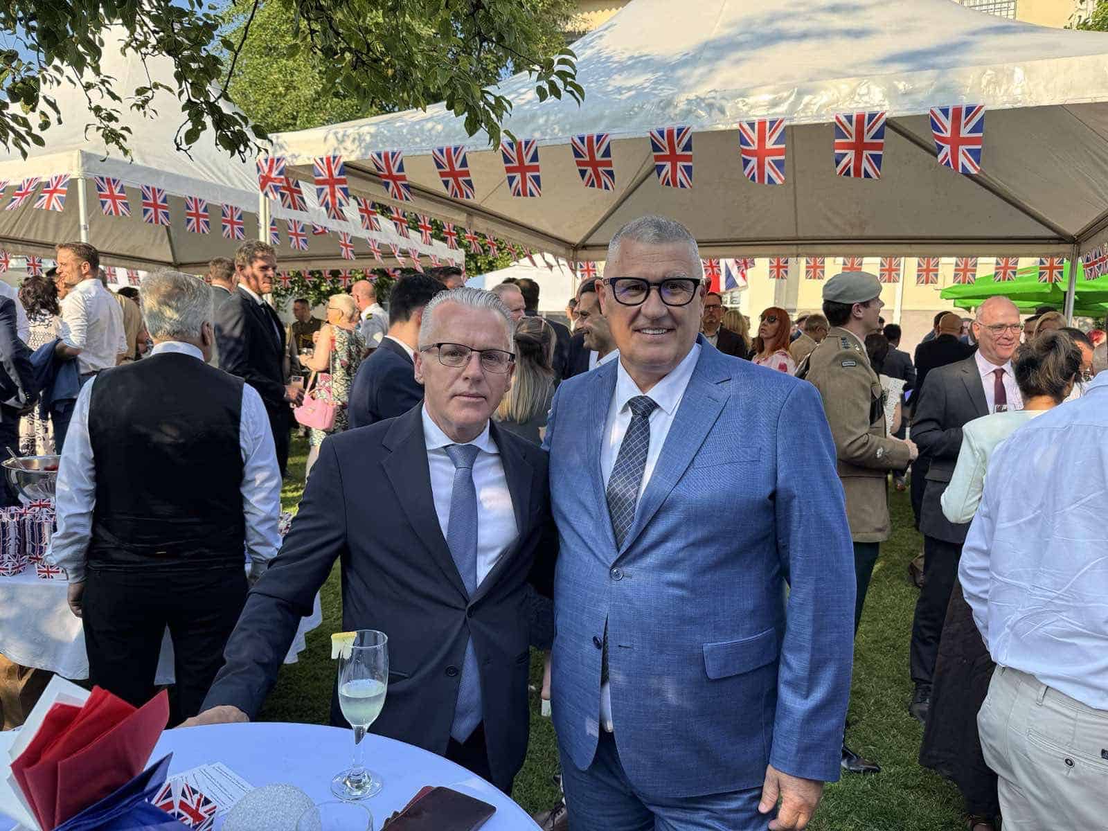 Svečani prijem u Ambasadi Velike Britanije: Prisustvovao i načelnik Horvat