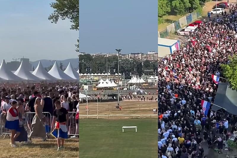 Uskoro počinje Thompsonov koncert na kojem se očekuje oko 500 000 ljudi