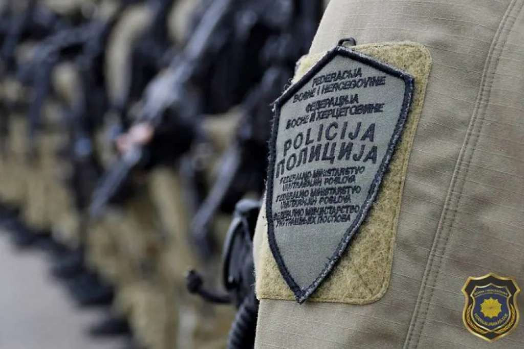 Ceremonija povodom Dana policije u Federaciji BiH danas u Narodnom pozorištu u Sarajevu