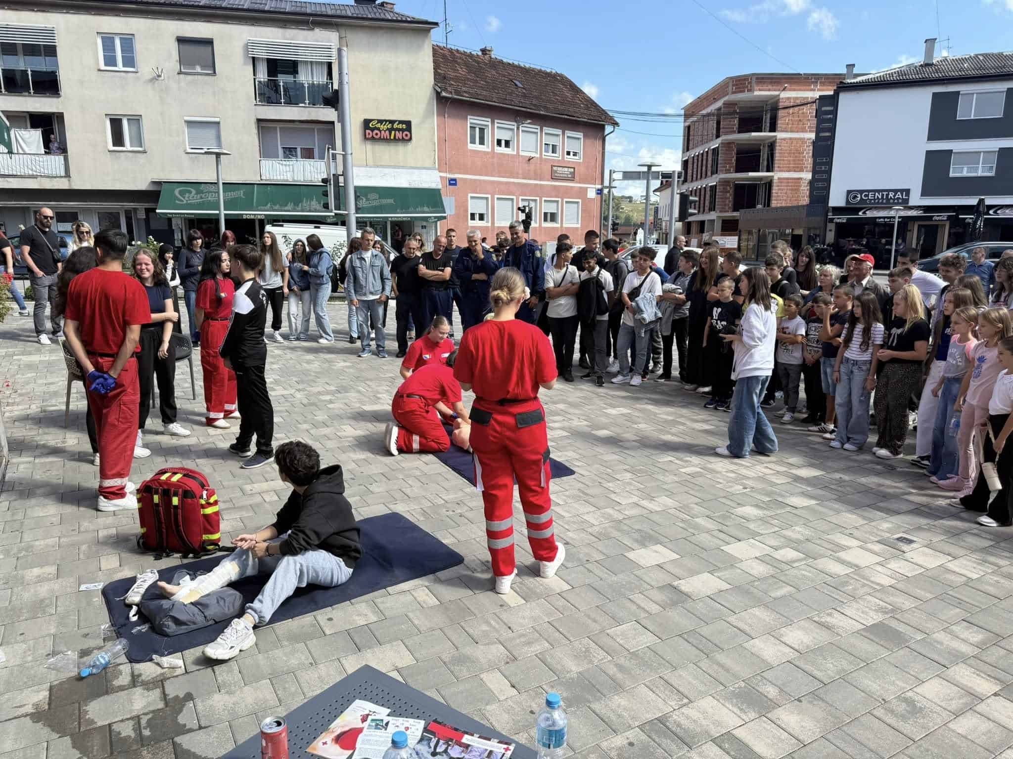Velika Kladuša pokazala spremnost: Crveni križ održao vježbu prve pomoći