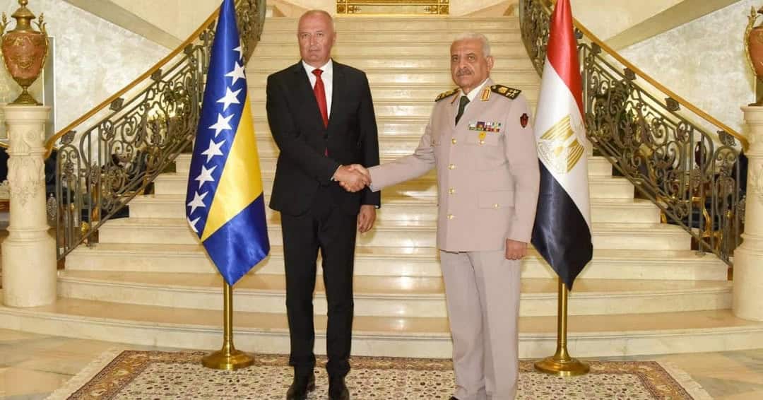 Ministri odbrana BiH i Egipta na prvom sastanku
