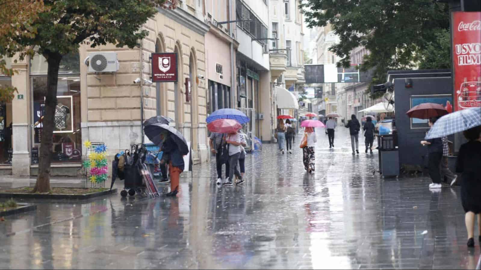 U BiH danas oblačno s kišom, na planinama se očekuje snijeg