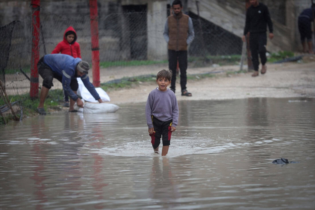Više od 800.000 stanovnika Gaze u opasnosti od poplava dok zima produbljuje humanitarnu krizu