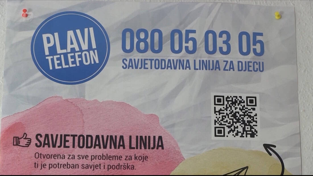 Plavi telefon za mlade – razgovor o mentalnom zdravlju je hrabrost, ne slabost