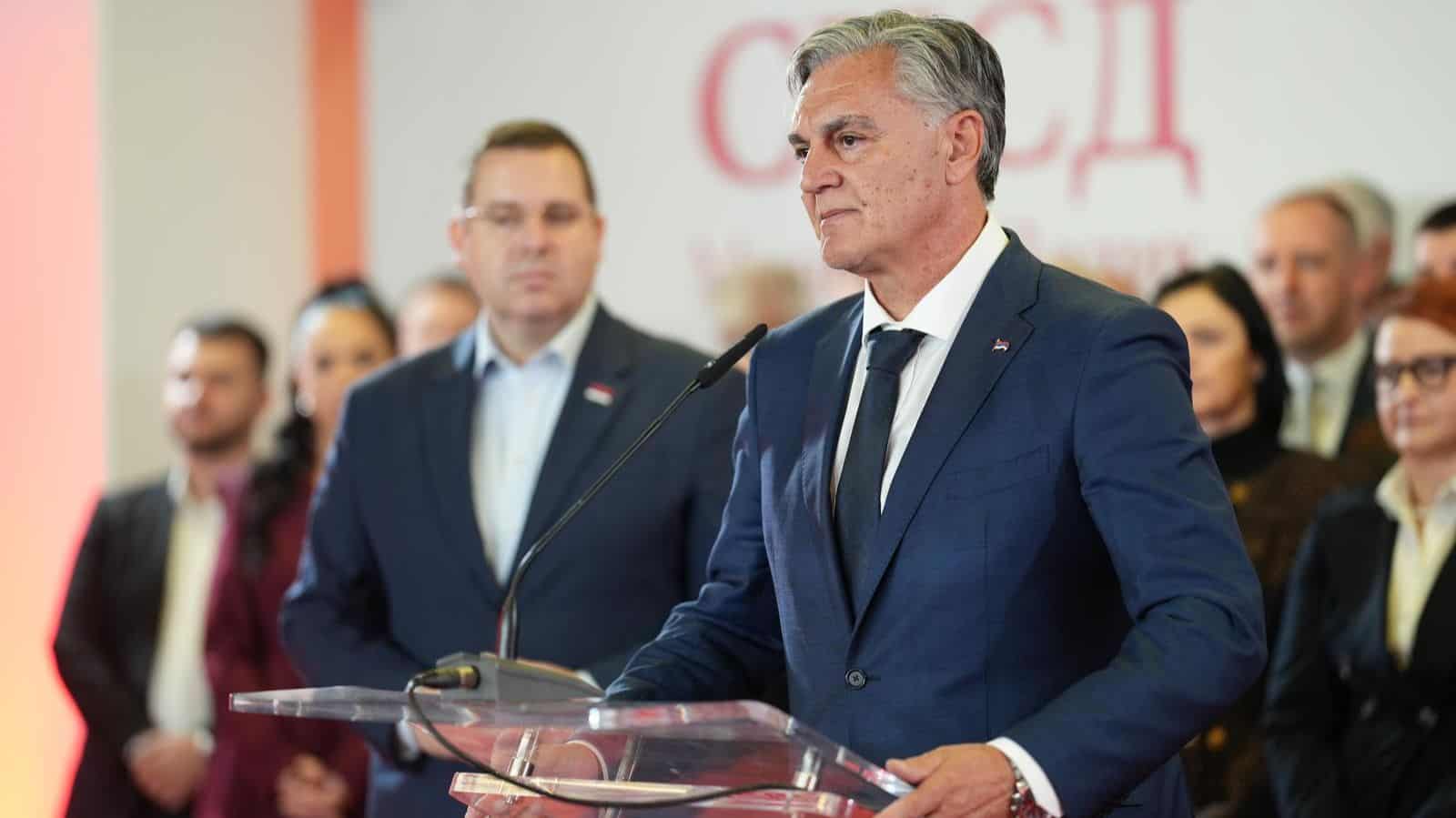 SNSD proglasio pobjedu Siniše Karana na izborima