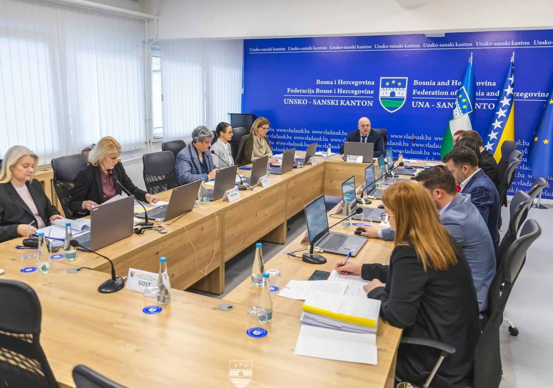 Održana 7. sjednica Vlade Unsko-sanskog kantona