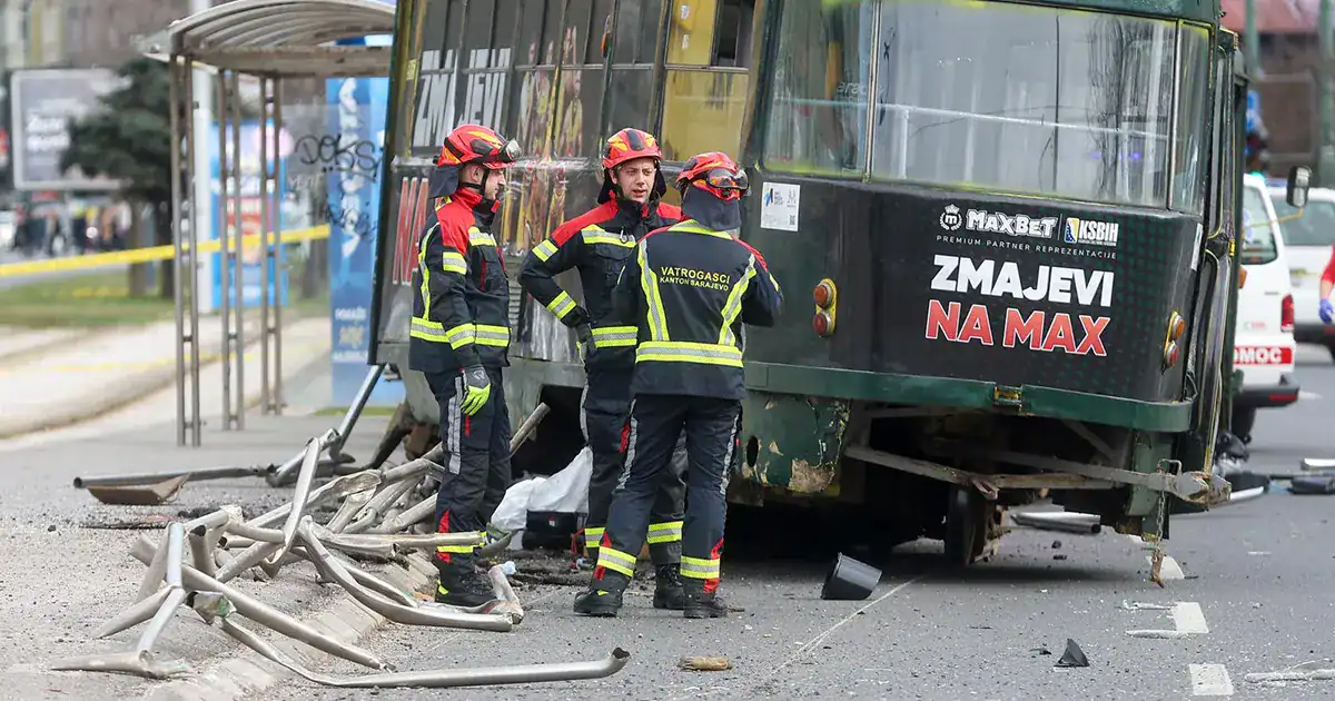 Tužilaštvo KS potvrdilo: Nema snimke iz tramvaja koji je iskočio iz šina u Sarajevu