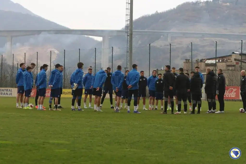 U21 reprezentacija Bosne i Hercegovine počela pripreme za Sloveniju i Izrael