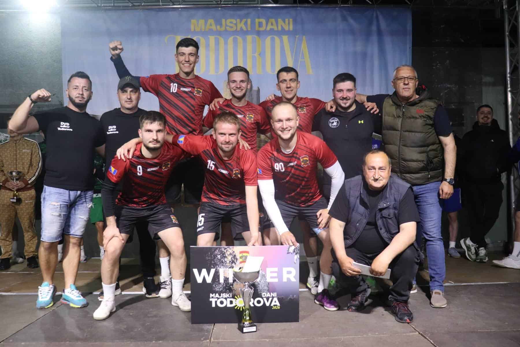 DVD Todorovo pobjednik „Majskih dana Todorovo 2026“, uz priznanja najboljim pojedincima 🏆