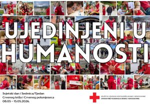 Danas obilježavamo Svjetski dan Crvenog križa i Crvenog polumjeseca pod motom „Ujedinjeni u humanosti“